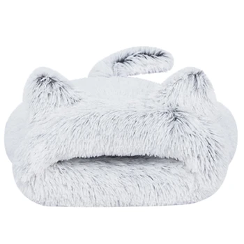 

Puppy Pet Cat Dog Soft Warm Nest Kennel Bed Cave House Sleeping Bag Mat Pad Tent Pets Winter Warm Cozy Beds Super Soft All Seaso