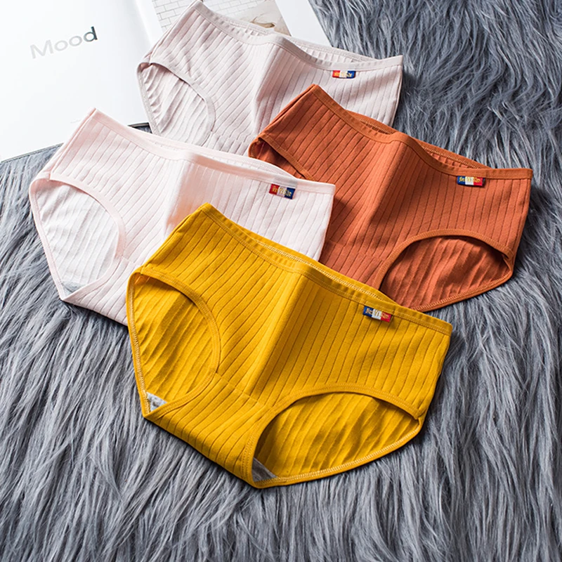Трусы женские бесшовные хлопок цвет в ассортименте M L XL XXL 1 шт | Женская одежда
