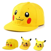 Cartoon Children Pikachu Baseball Hat for Adult Kids Outdoor Mesh Hat Trucker Cap news