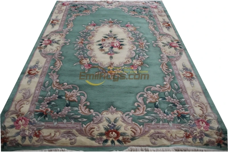 Китайский ковер aubusson, шерстяной французский ковер с ручной вязкой, толстый плюшевый ковер 510 358 gc85savyg28