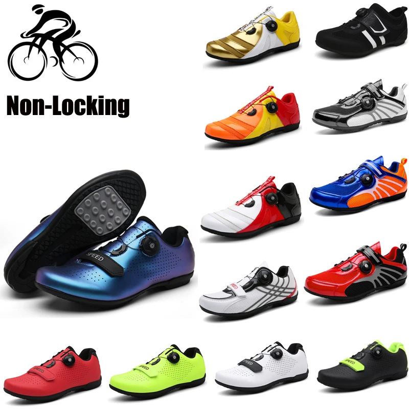 

Non-Locking cycling shoes mtb bicycle shoes racing mountain bike men sneakers women sports professional breathable Shoes