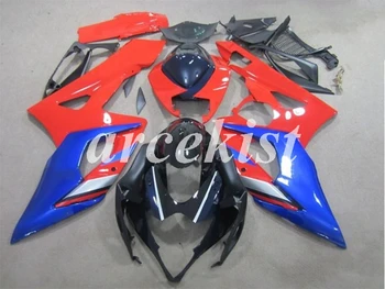 

Injection New ABS Motorcycle Full Fairings Kit Fit For SUZUKI GSX-R1000 K5 2005 2006 05 06 GSXR1000 body set Custom Red blue