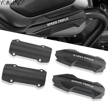 

Motorcycle Accessories For TRIUMPH Speed Triple 1050/R Engine Crash bar Protection Bumper Decorative Guard Block in 25mm