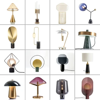 

Concise Desk Lamp Ins Bedroom Bedside Post Modern Originality Arts Light Luxurious A Living Room Desk Designer Desk Lamp