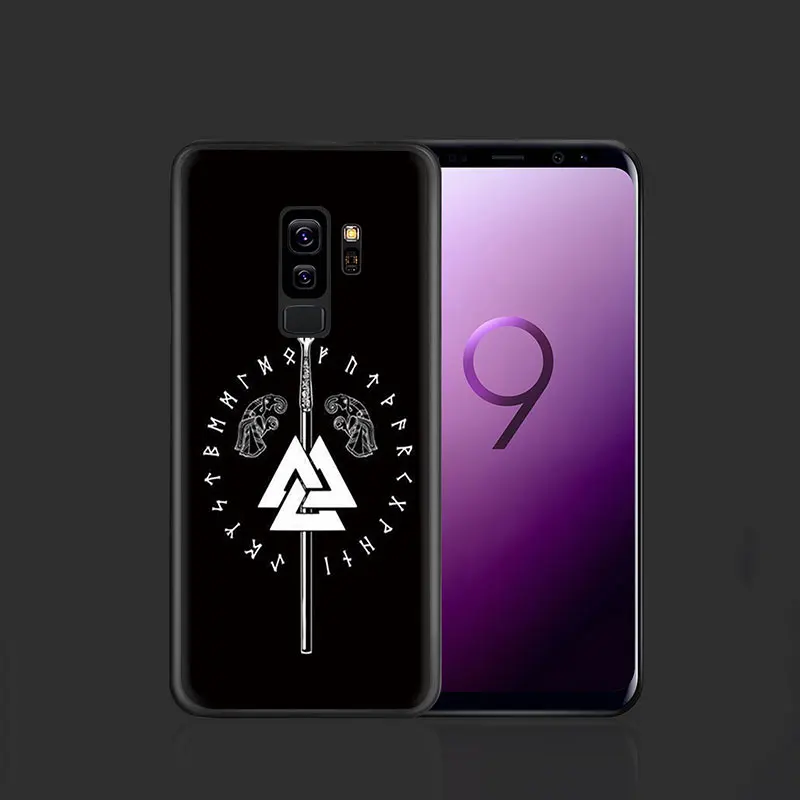 EWAU Viking вегвизир Одина Nordic мягкий чехол для телефона из ТПУ с принтом "чехол для Samsung Galaxy A3 A5 A6 7 8 9 A10S 20С 30С 40С с 50S 60 70