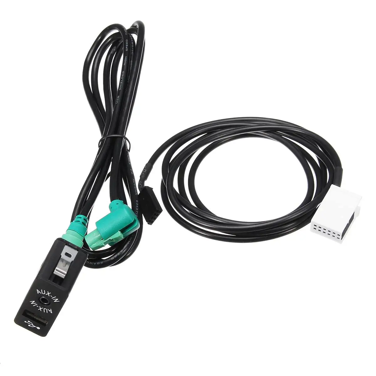 Звуковая Проводка адаптер для кабеля USB BMW E60 E61 E63 E64 E87 E90 E70 F25|Автомобильный
