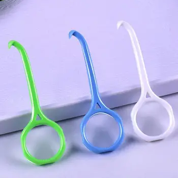 

2PCS Orthodontic Aligner Remover 3 Colors Plastic Invisible Hook Remover Oral Aligner Care Removable Braces L3Y4