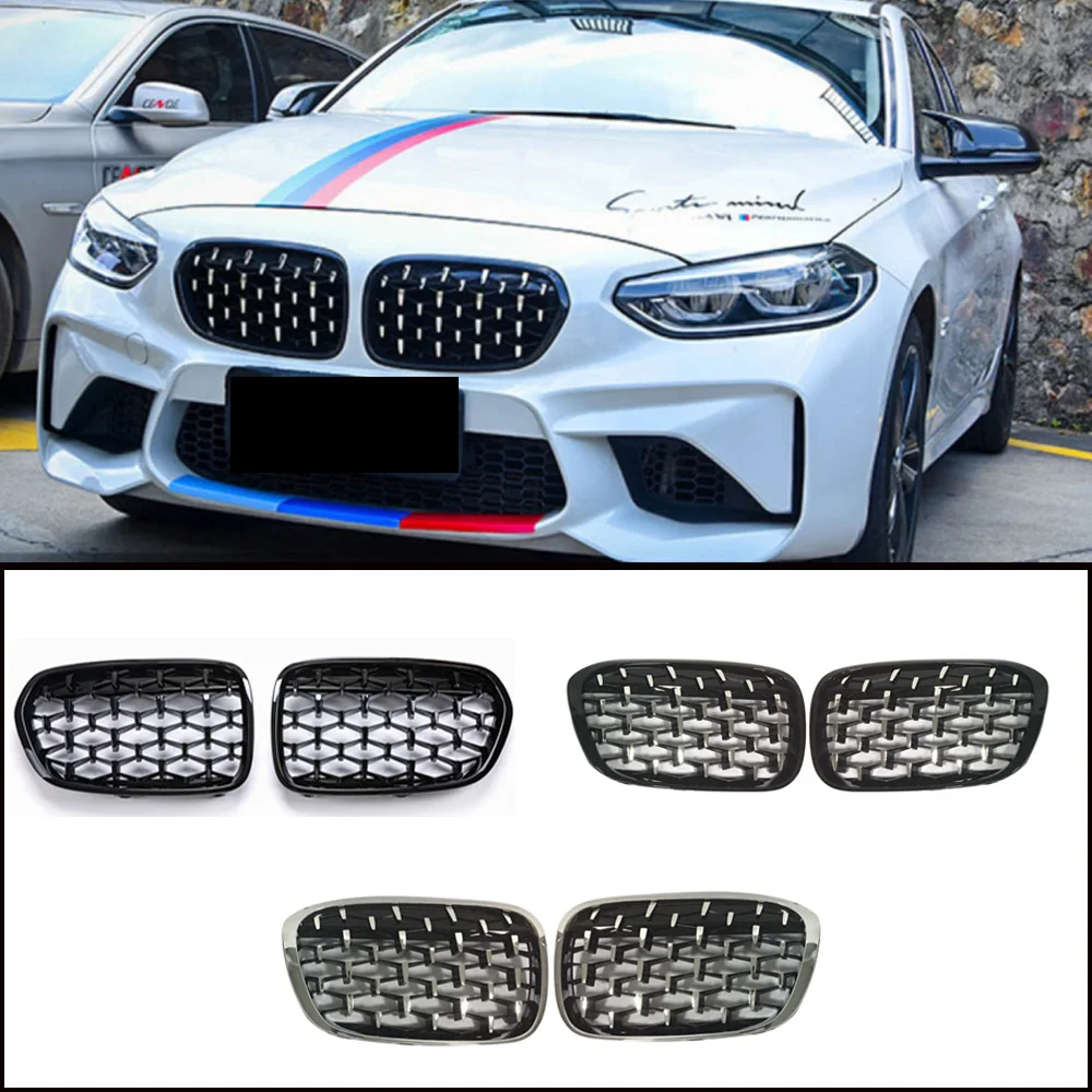 

Diamond Star Style Front Kidney Grille Bumper For BMW 1 Series F52