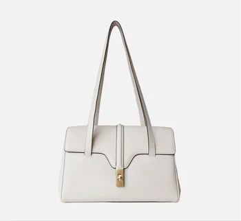 

In 2020, the new Asigo Liu Wen has the same leather Tote bag soft16 cowhide shoulder portable handbag