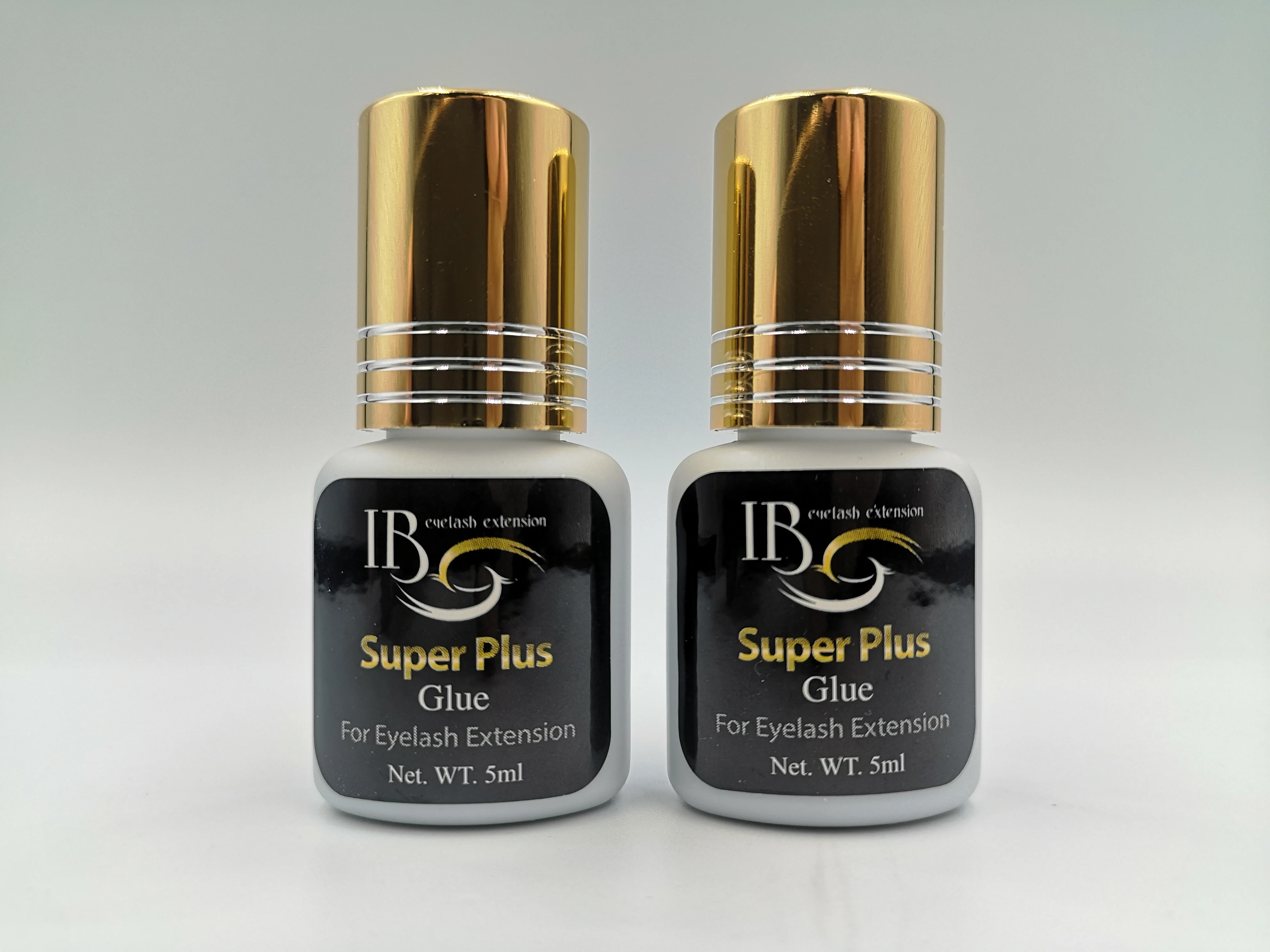 IB супер плюс клей для наращивания ресниц 4 шт. Корея ibeauty 5 мл черный клей Золотой колпачок
