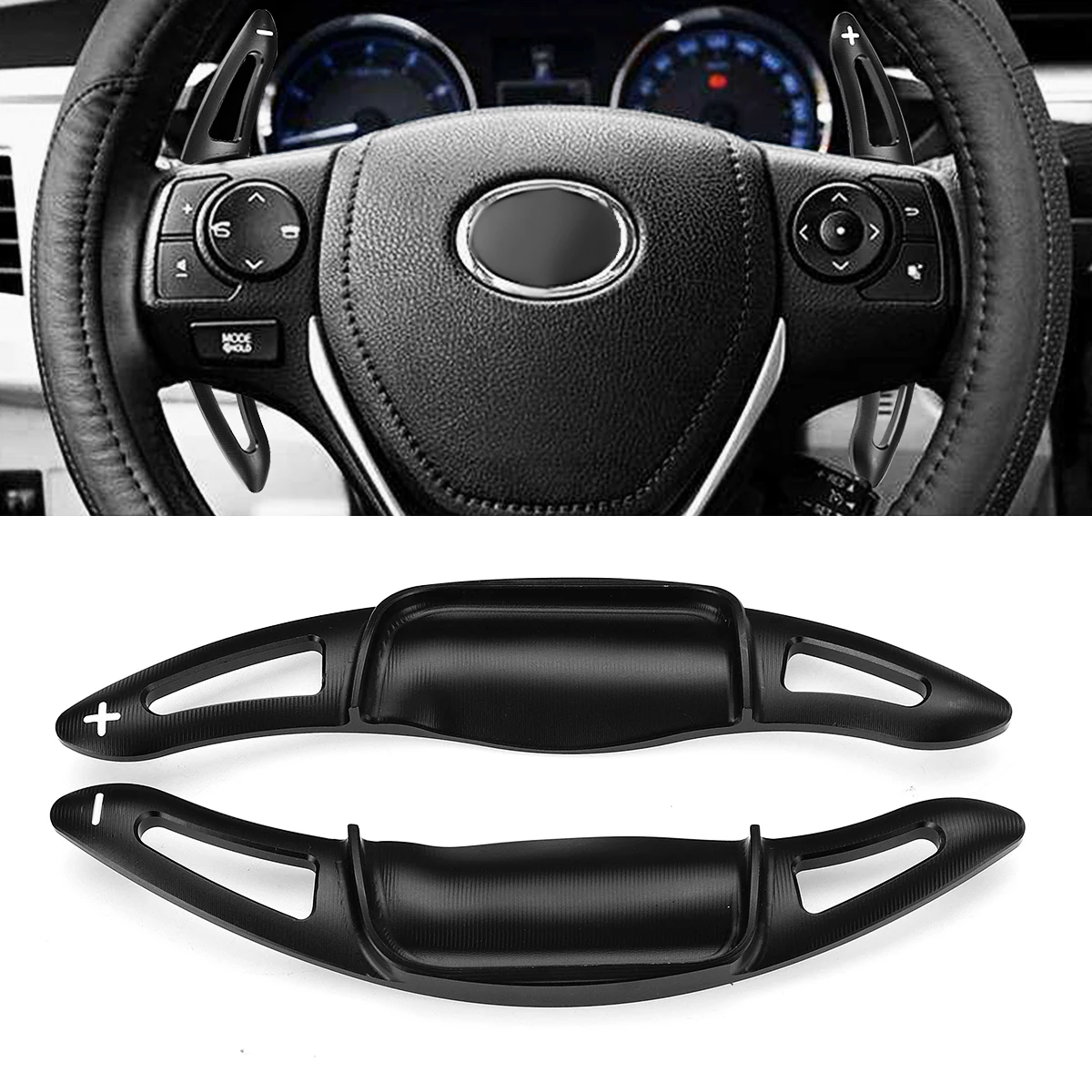 2X рулевое колесо весло сдвиг расширение переключения передач для Toyota Camry