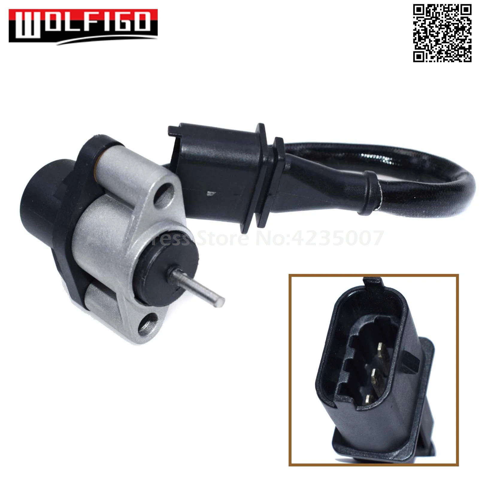 

WOLFIGO New Car Engine Crankshaft Position Crank Sensor for Discovery Range Rover 0261210158,PC580,0 261 210 158,ERR7354