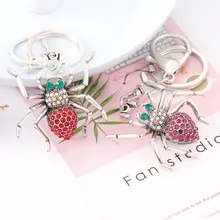 Творческий алмаз набор брелок паук ручной работы брелок паук животное кулон металлическая фурнитура кулон