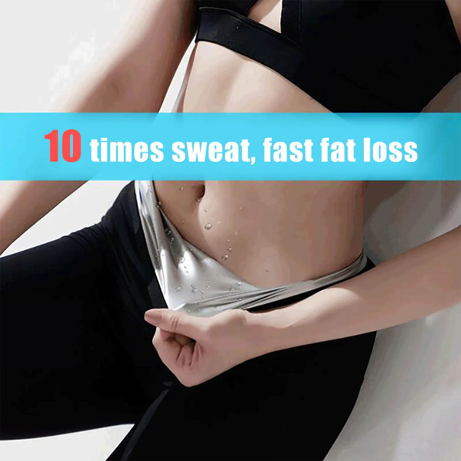 Summer Biker Shorts Women Sweating Elastic Waist Solid Color Shorts Trainer Tummy Control Fitness Leggings Shorts Шорты Женский 1