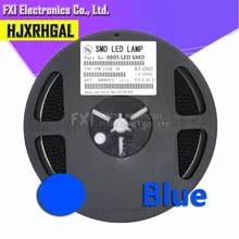 1 катушка 3000 шт. синий 0805 SMD светодиодный диоды для подавления переходных скачков напряжения светильник горячая распродажа