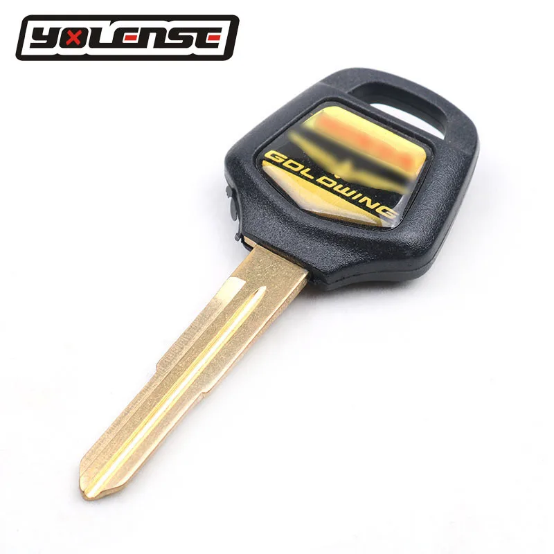Motorcycle Accessories Embryo Blank Keys Can install chip Motor bike Moto Part For Honda 1800 Goldwing GL1800 GL 1800