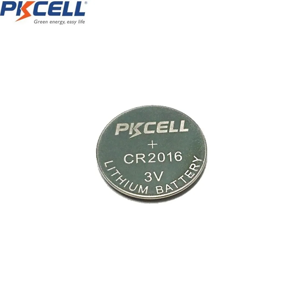5 шт 1 карта PKCELL CR2016 3 V литьевая карта BR2016 DL2016 ECR2016 CR Кнопка