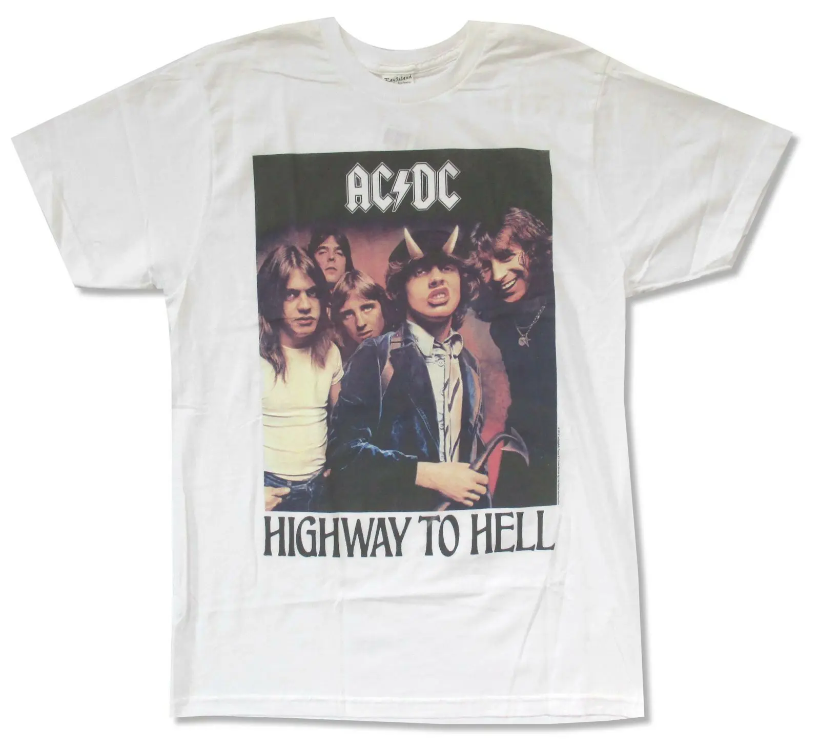 Ac/Dc Highway To Hell белая футболка новый официальный|Футболки| |