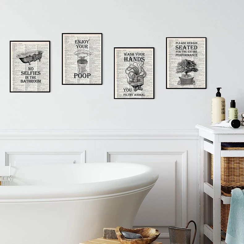 Модные цитаты Wall Art Холст Картина Nordic плакаты и принтами искусственно