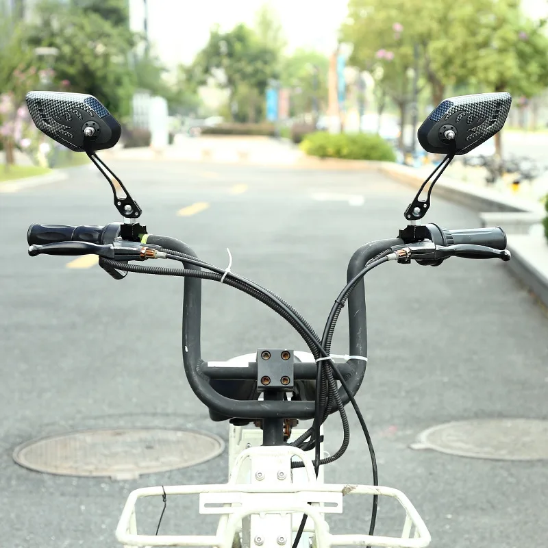 Велосипедное Зеркало, зеркало заднего вида для шоссейного велосипеда, небьющееся поворотное зеркало заднего вида, боковое зеркало на руль H021