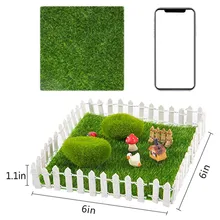 

Simulation Lawn Artificial Moss Lichen Fake Plants Bonsai Landscape Decor DIY Micro Lndscaping Washable Yard & Garden Decor