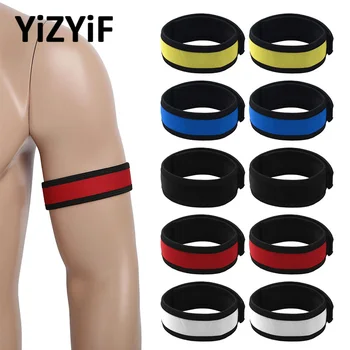 

Soft Neoprene Armband Sexy Strong Men Bracelet Adjustable Hook and Loop Fastening Puppy Custom Bold Color Armband for Adults