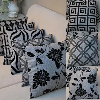 

Fashion Plaid Throw Pillow Case Pillowcase Sofa Car Cushion Cover Home Decor Pillow Covers Cushion Cover Bed Car Cafe Home Decor