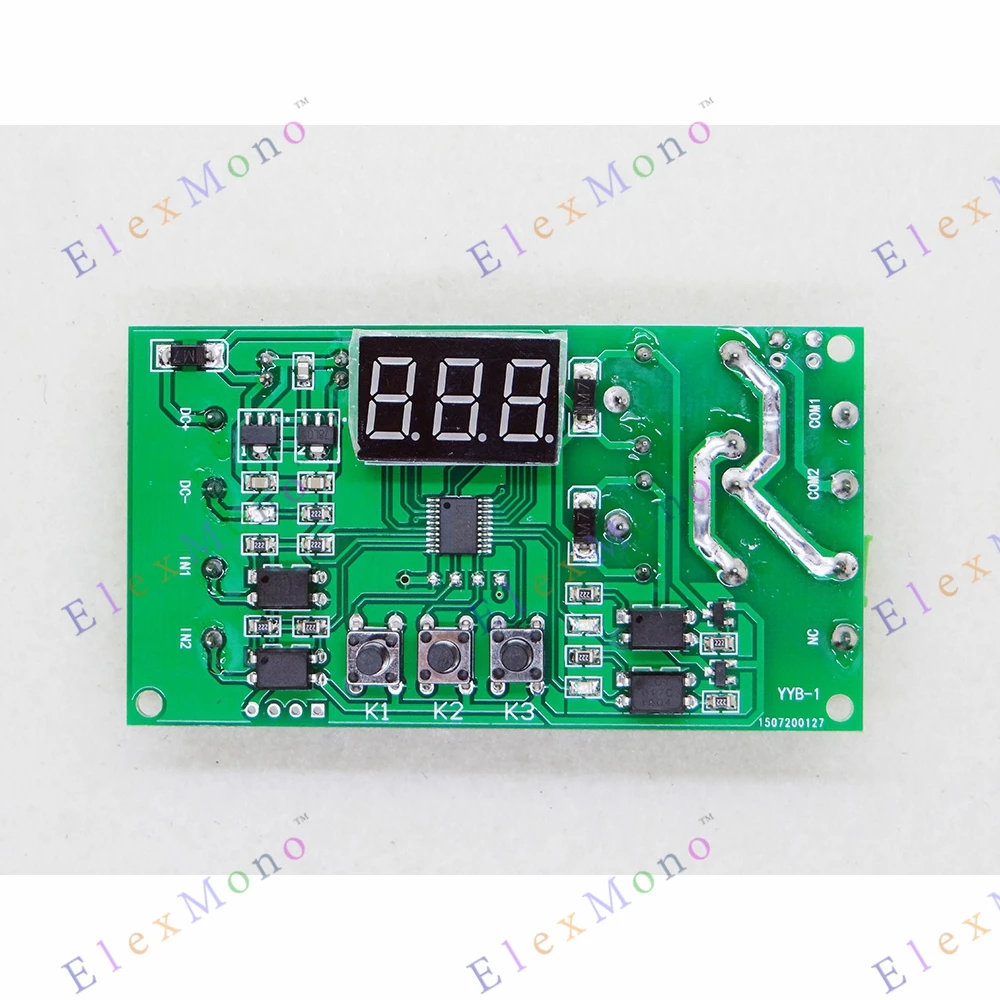 

2in1 - Max 999Minutes Delay Timer + Reversible Controller (For 3-12V DC Motor)