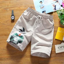 Новинка, мужские шорты, распродажа, повседневные пляжные шорты с драконами, с эластичной резинкой на талии, брендовые пляжные шорты с рисунком, большие размеры 5XL