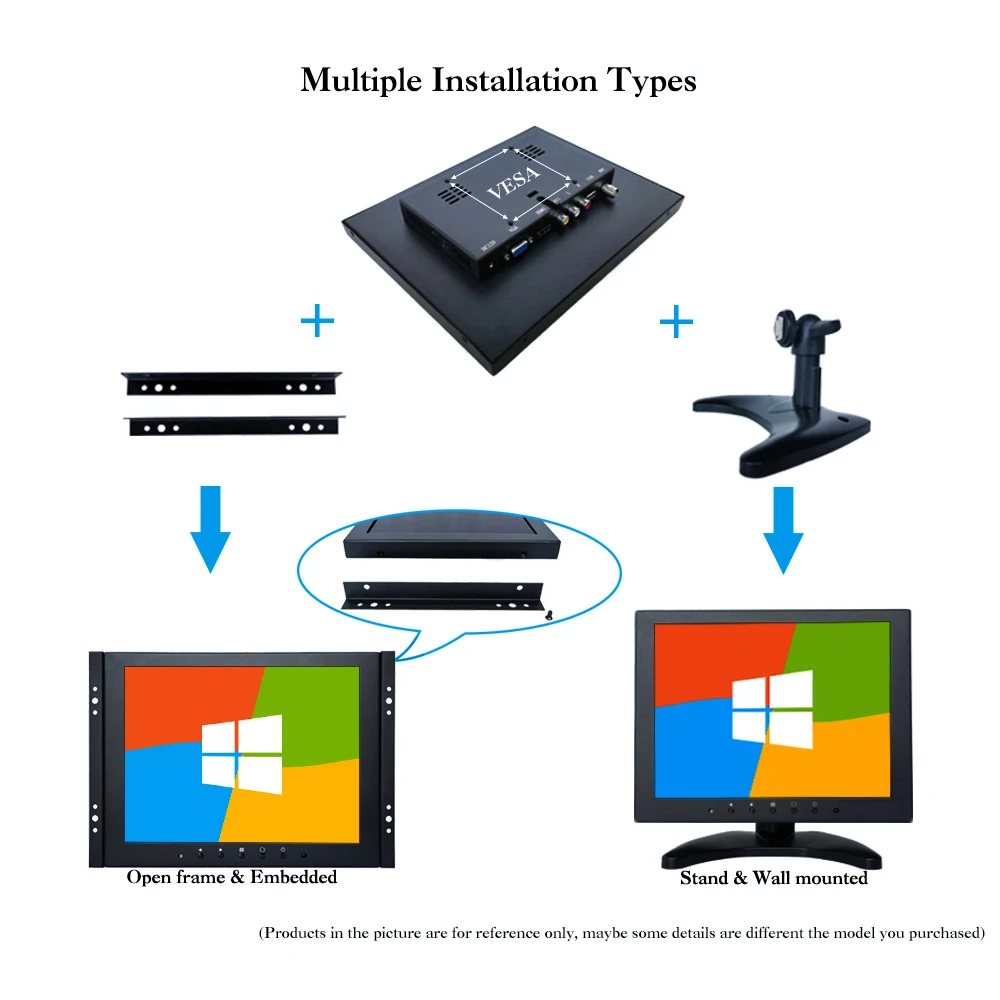 USB    LCD ȭ,     OS ġ PC  ZK097TC-592L, 1024x768 HDMI Է, 9.7 ġ, 10 ġ
