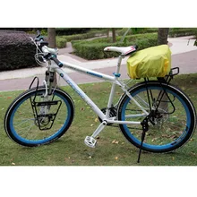 Настраиваемая велосипедная сумка на заднее сиденье, Водостойкая крышка, дождевик, задняя стойка, Водостойкая крышка, водонепроницаемая