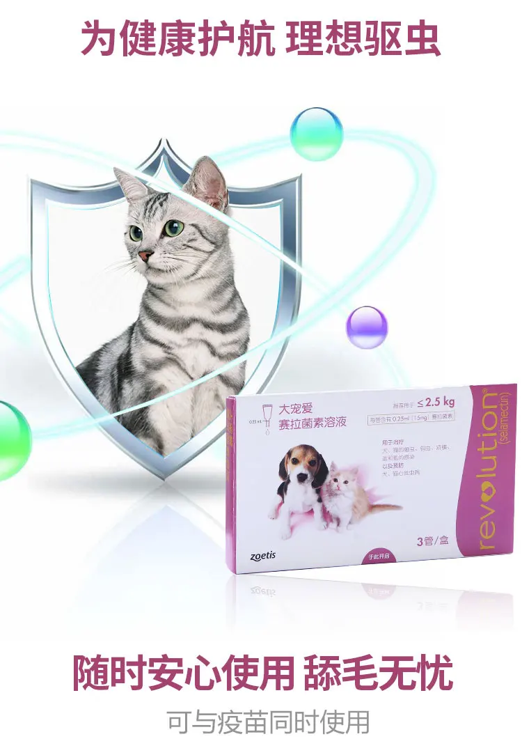 Инсектицид In Vitro капель снаружи щенков котят Мишка, собака, кошка тело Блошиный инсектицид препарат Один флакон