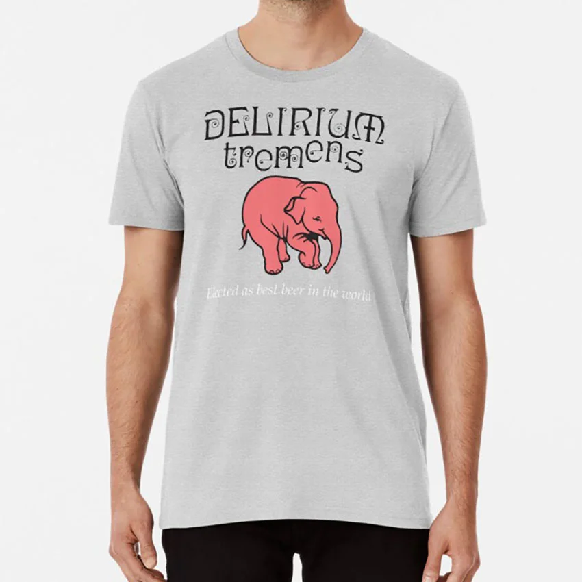 Футболка с надписью Love Forever Change и логотипом delirium tremens elephant ante розовый слон пиво