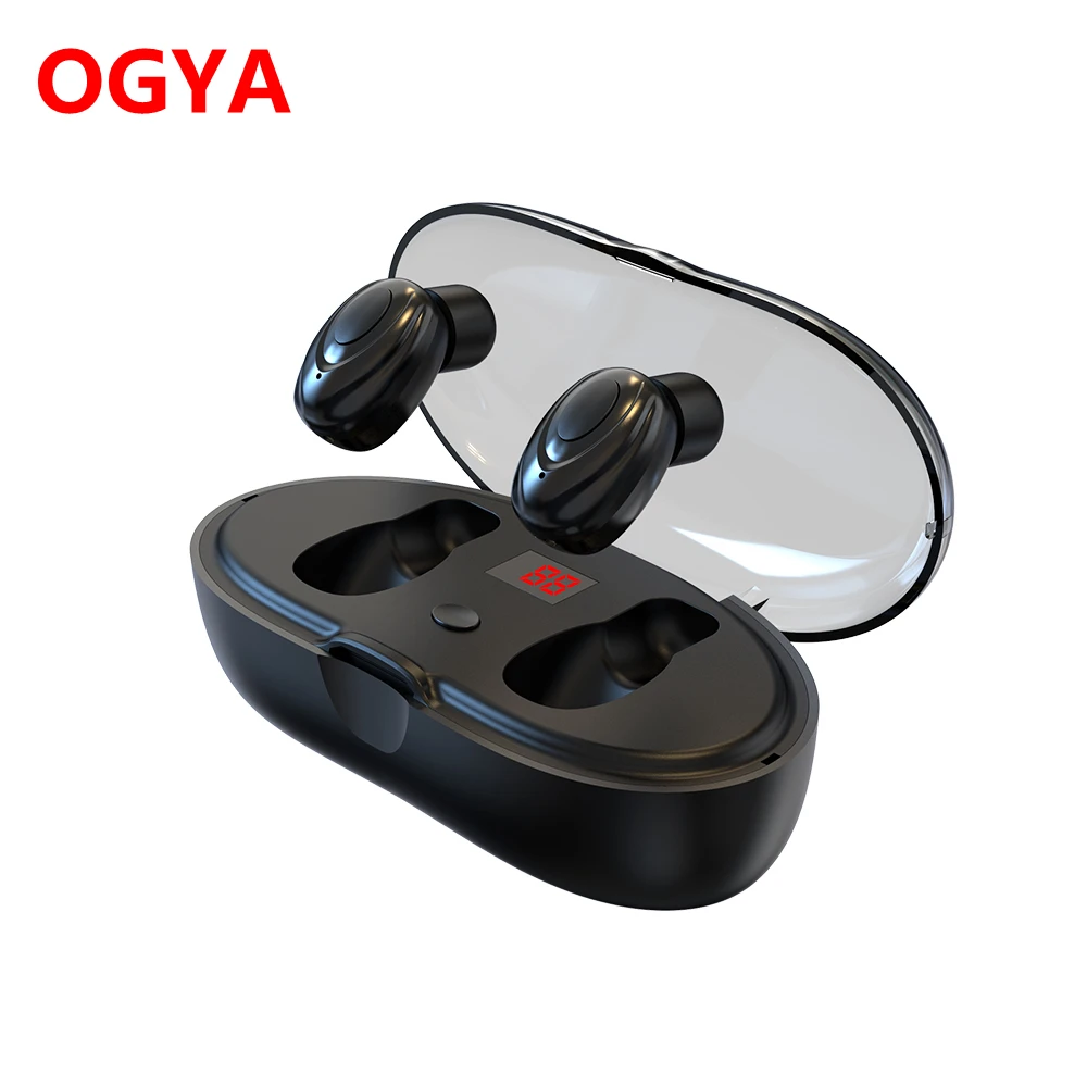 OGYA беспроводные TWS 5 0 Bluetooth стерео наушники 3300 мАч светодиодный умный внешний
