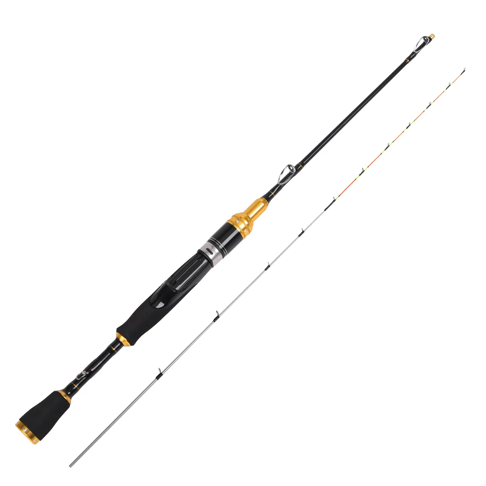 LEO 2 Sections Fishing Rod 1M Lightweight Raft Boat Casting Rods Titanium Tip Fiberglass Fishing Pole Rod For Raft Pesca