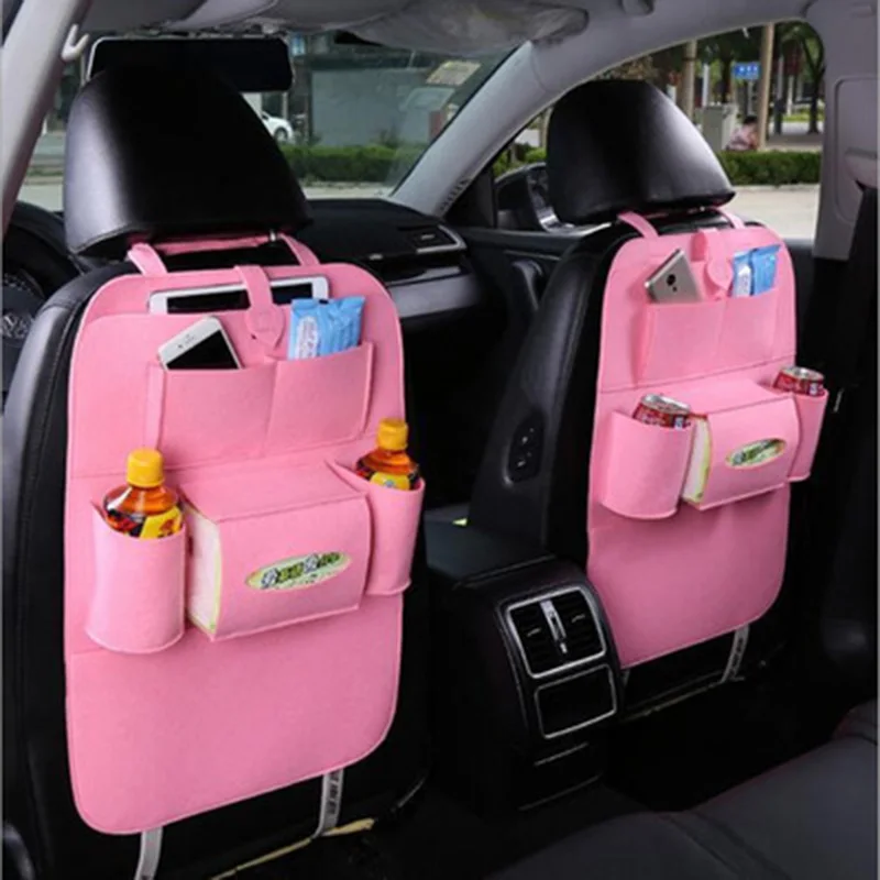 

Car Back Storage Bags Tiding Food Phone Map Seat Bracket Buggy Bag Used For Viewing By People In The Back Seat Of A Car