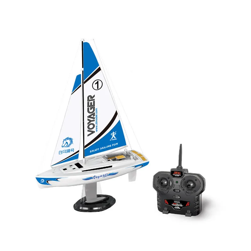 ZT Model AB03401 Voyager RC Boat 1:43 2.4Ghz Electric Mini Sailboat Radio Control Ship Toys for Kids Random Color | Игрушки и хобби