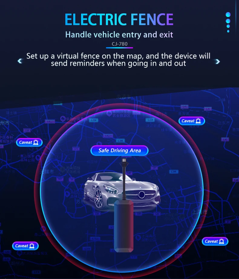 2G Mini without battery GPS tracker Motorcycle car shock move SMS call alarm Realtime Tracking Geofence free APP CJ780 2PIN