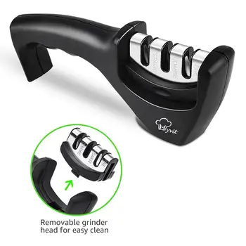 

Knife Sharpener Sharpening Stone Kitchen Accessories Portable Colour Durable Household Supplies Sharpening Tool Practical