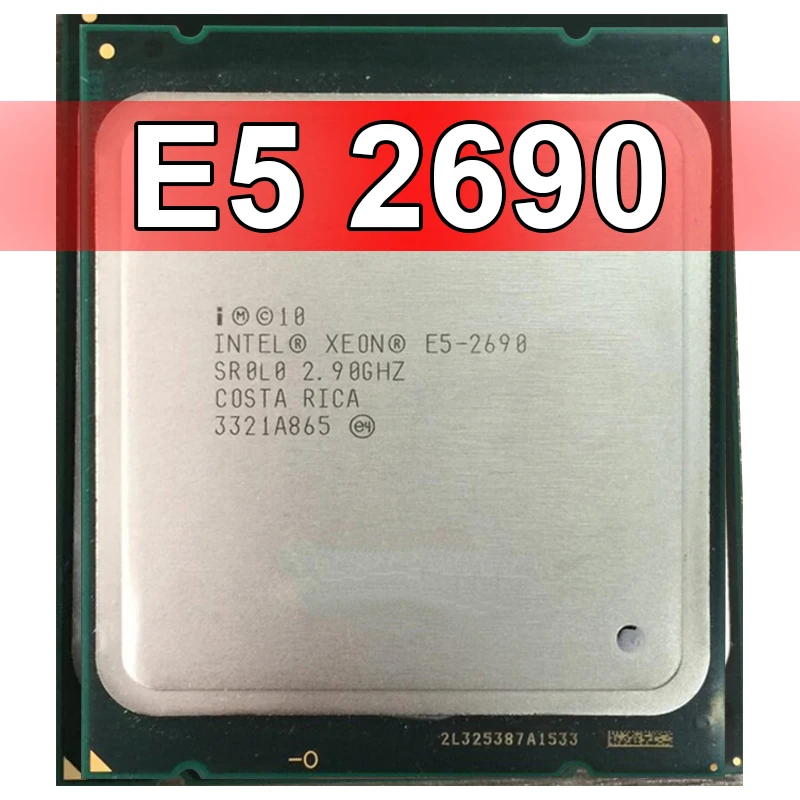 

2019 Intel Xeon E5 2690 Processor 2.9GHz 20M Cache LGA 2011 SROLO C2 E5 2690 CPU 100% Normal Work