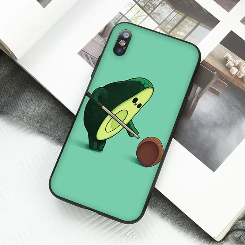 MaiYaCa милый авокадо Еда телефон аксессуары чехол для iPhone 11 Pro XS MAX XS XR 8 7 6 Plus 5 5S SE