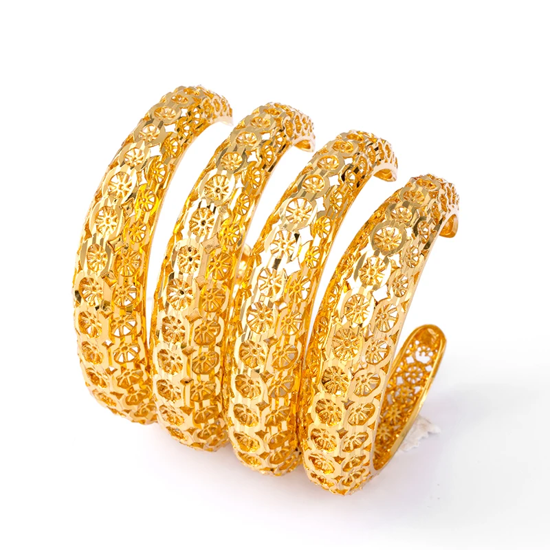 4 шт./лот Дубай Эфиопский браслет браслеты для женщин африканские Арабские