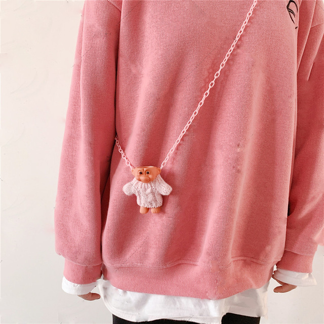 2019 Cute Silicone Cute Funny Rubber Naked Doll 7cm Lighter Case Box Lighter Protector Nostalgic Toys Cigarette Accessories