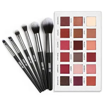 

Multicolor Eye Shadow Palette Makeup Brush Set Waterproof Long Lasting Shimmer Matte Eye Shadow Soft Durable Eye Makeup Brush