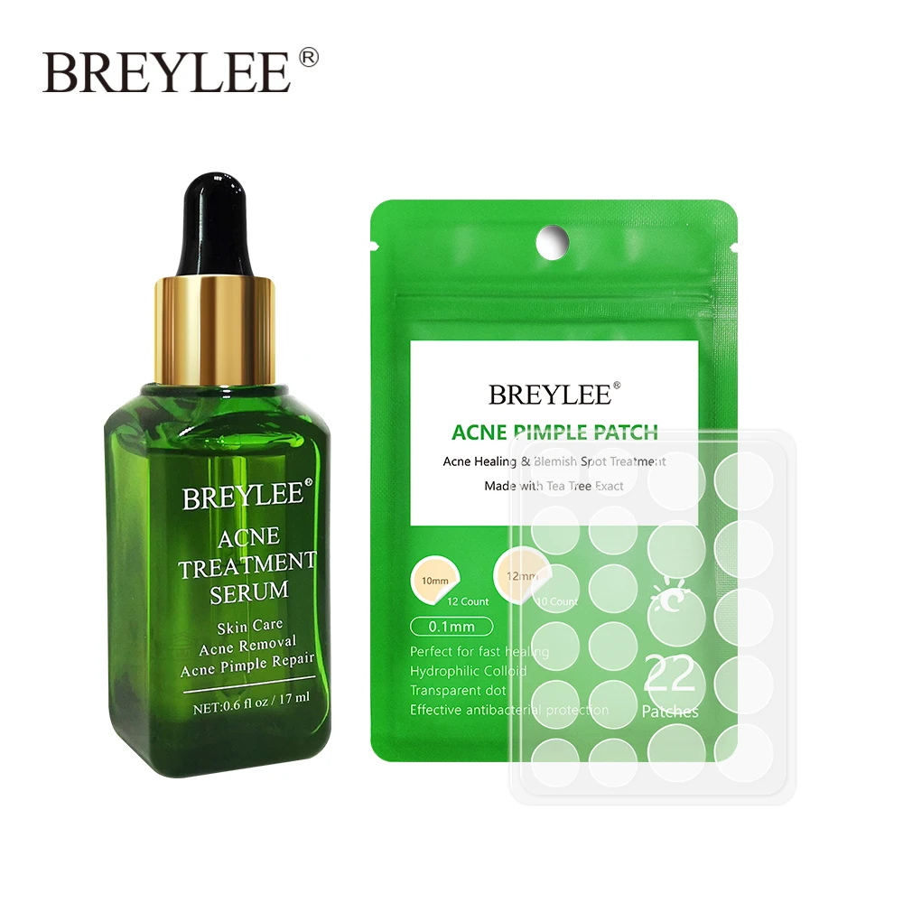 Serum And Daily Use BREYLEE, лечение акне, сыворотка для лица, удаление акне, прыщи, наклейки, восстановление и отбеливание Уход за кожей с сывороткой, эссенция для лица - Вес нетто: Serum And Daily Use