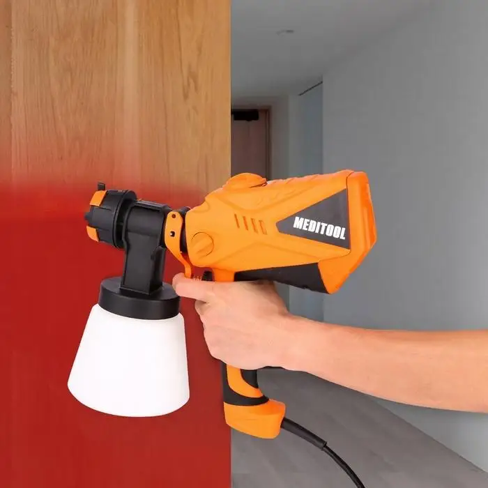 600W Electric Paint спрей пистолет на открытом воздухе для окрашивания забора инструменты высокого Мощность домашний электрический простое распыление чистый идеально подходит