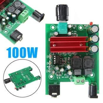 

New TPA3116D2 Speaker Amplifier Boards 8-25V 100W AMP Subwoofer Digital Power Amplifier Board Audio Module 75x60mm