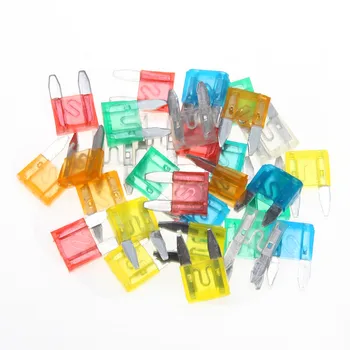

60PCS 5A 10A 15A 20A 25A 30A Car Fuses with Box Clip Assortment Auto Blade Type Fuse Set Truck