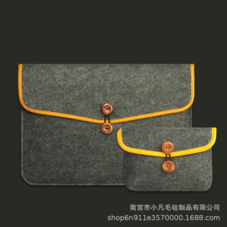 

Felt Tablet Sleeve Protective Case Computer Bag Felt Clutch Sleeve Logo