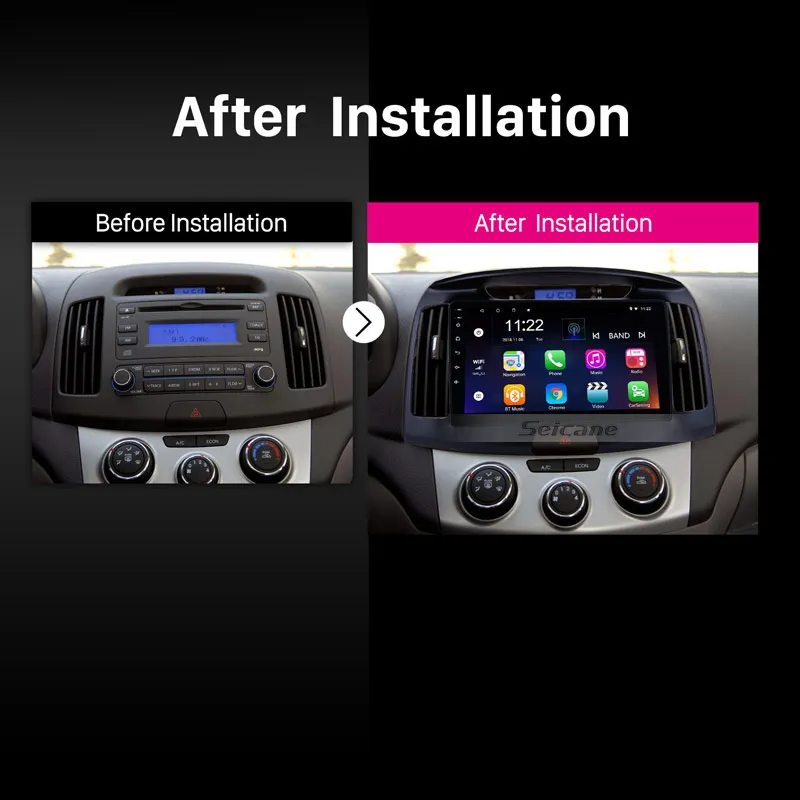 Perfect Seicane Android 9.0 9 inch Car GPS Radio CAR Multimedia Player For Hyundai Elantra 2011 2012 2013 2014 2015 2016 2Din Head Unit 2 Perfect Seicane Android 9.0 9 inch Car GPS Radio CAR Multimedia Player For Hyundai Elantra 2011 2012 2013 2014 2015 2016 2Din Head Unit 2